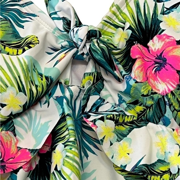 Floral print tankini top size Small - Picture 4 of 7